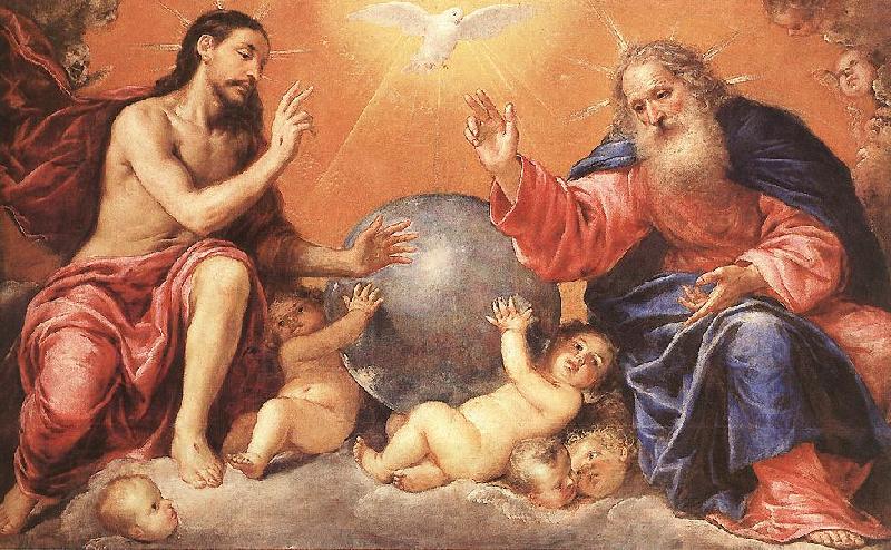 PEREDA, Antonio de The Holy Trinity ga China oil painting art